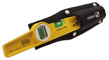 STABILA 02511 MPType81SMTorpedo Type 81 SM torpedo spirit level, 25 cm, with belt pouch