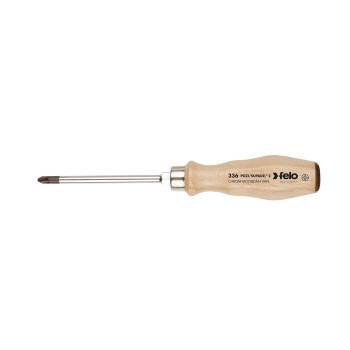 Felo Screwdriver with wooden handle 00033620390