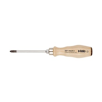 Felo Screwdriver with wooden handle 00033710290