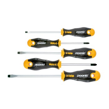 Felo Screwdriver set ERGONIC, 5-pce 00040095118