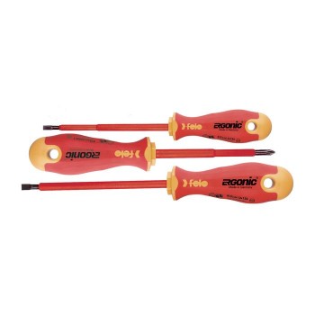 Felo Screwdriver set VDE, ERGONIC, 3-pce 00041393194