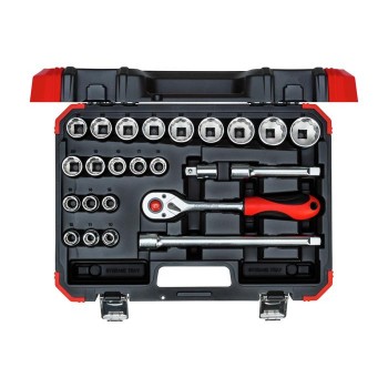 GEDORE-RED Socket set 1/2 size10-32mm 24pcs (3300056)