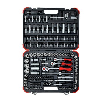 GEDORE-RED Socket set 1/4+3/8+1/2 172pcs (3300058)