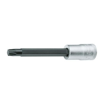 GEDORE Screwdriver bit socket 3/8", long TORX T20 (1394177), ITX 30 L T20