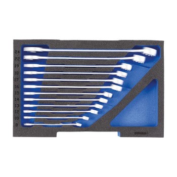 GEDORE Combination spanner set in 1/2 L-BOXX 136 module (2835908), 1100 CT1-7
