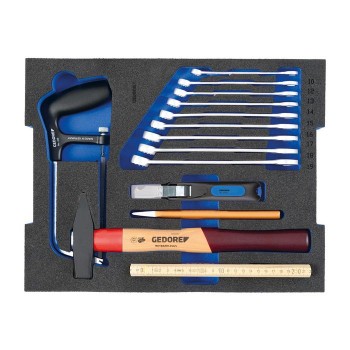 GEDORE Starter assortment in 2/2 L-BOXX 136 module (2835967), 1100 CT2-BASIC