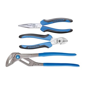 GEDORE Pliers set, 3 pcs in L-BOXX Mini (2951797), 1102-008