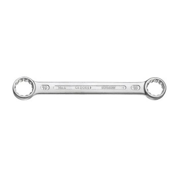 GEDORE 6055220 Flat ring spanner straight 4 21x23, size 21 x 23 mm, 4 21X23