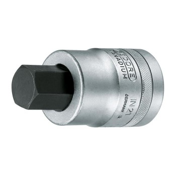 GEDORE Screwdriver bit socket 1" 22 mm (6181360), IN 21 22