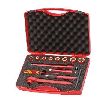 GEDORE VDE Tool set 14 pcs in case (6602560), VDE 1001