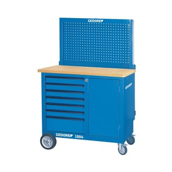 GEDORE Workbench with rear panel (6624450), BR 1504 0511 L