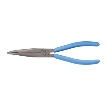 GEDORE Bent nose telephone pliers 160 mm dip-insulated (6711180), 8132 AB 160 TL