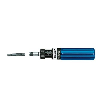 GEDORE Torque screwdriver S 1/4" 4-9 Nm (7718210), QS 9 FH BLUE