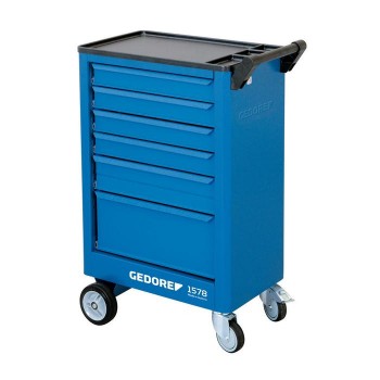 GEDORE Trolley with 6 drawers (9018140), 1578