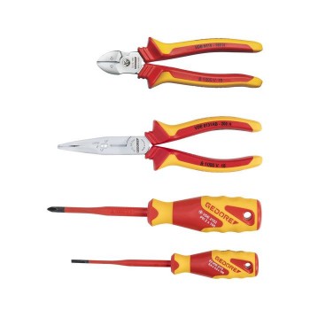 GEDORE VDE Tool set 4 pcs (3100340), VDE S 8321 H