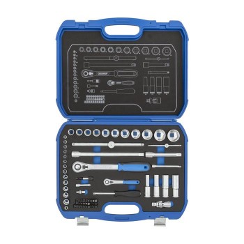 GEDORE Socket set 1/4"+1/2" (3108902), 19 BMC 20