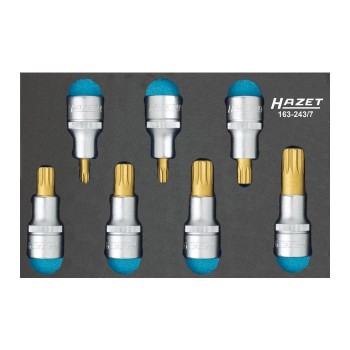 HAZET Screwdriver socket set