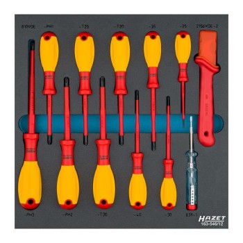 HAZET 163-546/12 Werkzeug-Modul „Safety-Insert-System“