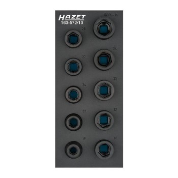 HAZET Impact socket set 163-572/10