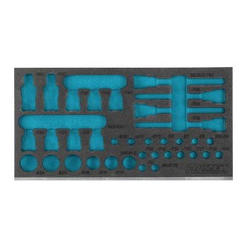 HAZET 2-component soft foam insert 163-587L