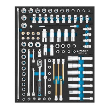 HAZET Socket set 163D-2/103