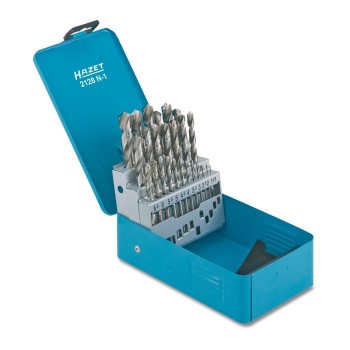 HAZET 2128N-1 Twist drill bits in case