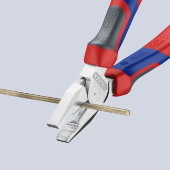 KNIPEX 02 05 180 High Leverage Combination Pliers, 180 mm