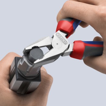 KNIPEX 02 05 180 High Leverage Combination Pliers, 180 mm