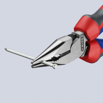 KNIPEX 08 22 145 Needle Nose Combination Pliers, 145 mm