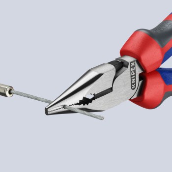 KNIPEX 08 22 145 Needle Nose Combination Pliers, 145 mm