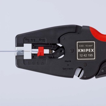 KNIPEX 12 42 195 Wire Stripper MultiStrip 10, 195 mm