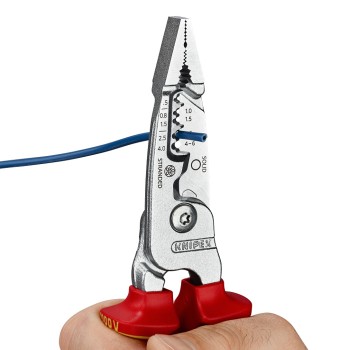 KNIPEX 13 76 200 ME Multifunktions-Elektrikerzange, 200 mm