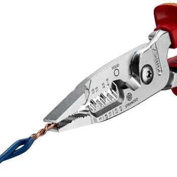 KNIPEX 13 76 200 ME Multifunktions-Elektrikerzange, 200 mm