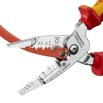 KNIPEX 13 76 200 ME Multifunktions-Elektrikerzange, 200 mm