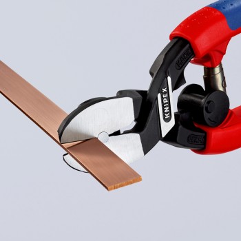 KNIPEX 72 62 200 High Leverage Flush Cutter, 200 mm
