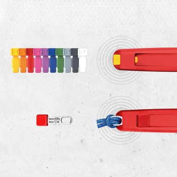 KNIPEX 00 61 10 C V01 ColorCode Clips, 10pcs