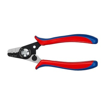 KNIPEX 12 82 130 SB Wire Stripper burnished with plastic grips 130 mm