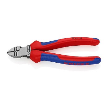 KNIPEX 14 22 160 Diagonal Insulation Stripper black atramentized 160 mm