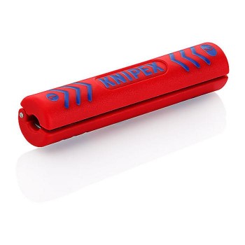 KNIPEX 16 60 100 SB Abisolierwerkzeug für Koax-Kabel, 100mm