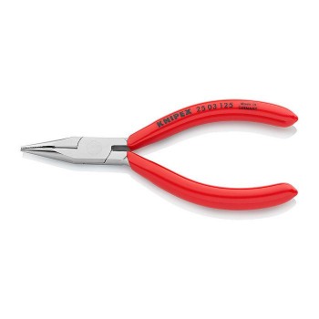 KNIPEX 25 03 125 Snipe Nose Side Cutting Pliers chrome plated 125 mm