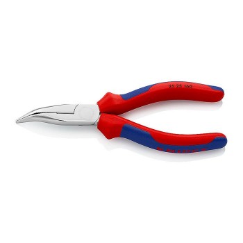 KNIPEX 25 25 160 Snipe Nose Side Cutting Pliers chrome plated 160 mm