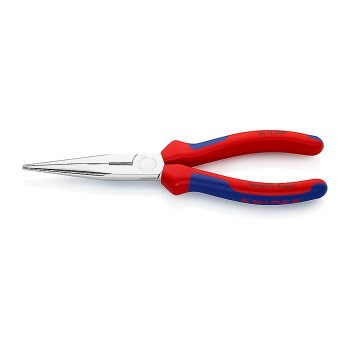 KNIPEX 26 15 200 SB Snipe Nose Side Cutting Pliers chrome plated 200 mm