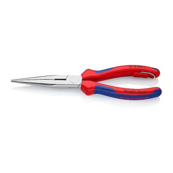 KNIPEX 26 15 200 T BK Snipe Nose Side Cutting Pliers chrome plated 200 mm
