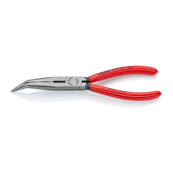 KNIPEX 26 21 200 Snipe Nose Side Cutting Pliers black atramentized 200 mm