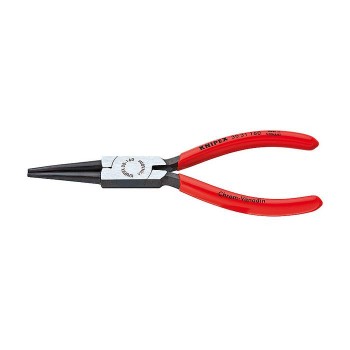KNIPEX 30 31 160 Long Nose Pliers black atramentized plastic coated 160 mm