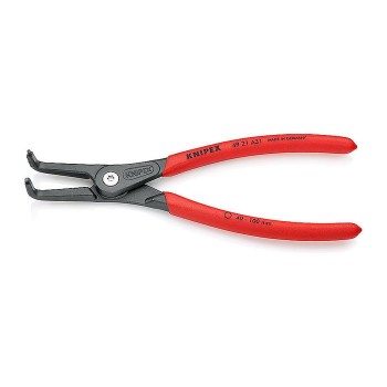 KNIPEX 49 21 A31 SB Precision Circlip Pliers grey atramentized 210 mm