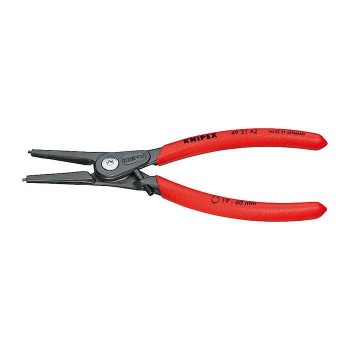 KNIPEX 49 31 A2 Precision Circlip Pliers grey atramentized 180 mm