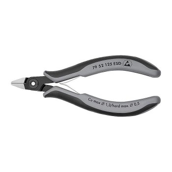 KNIPEX 79 52 125 ESD Precision Electronics Side Cutter ESD burnished 125 mm