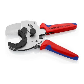 KNIPEX 90 25 40 Pipe Cutter for composite and plastic pipes 210 mm