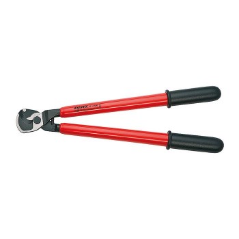 KNIPEX 95 17 500 Cable Shears with dipped insulation, VDE-tested 500 mm